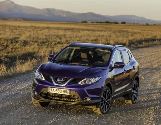The UK-built Nissan Qashqai was among October's best sellers. Picture: Contributed