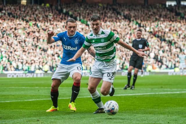 Kieran Tierney will be out until around Christmas with an ankle injury. Picture: John Devlin