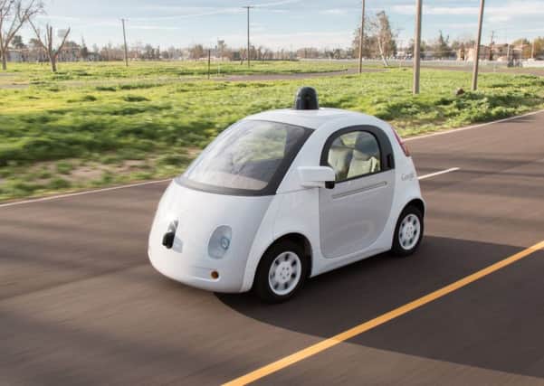 Technological advances like driverless cars could be a boon to Scottish industry. Picture: Contributed