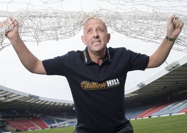 Gary McAllister hopes his bad memories of missing a penalty for Scotland can be glossed over with a Scotland World Cup win at Wembley.
 Picture: Steve Welsh