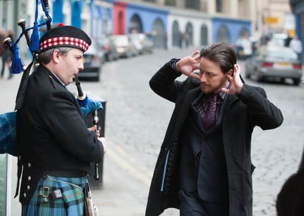 James McAvoy in Filth, for which he won a best actor award at the Scottish Baftas. Picture: Neil Davidson