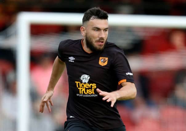 Robert Snodgrass is winning his battle to be fit for Scotland's World Cup qualifier against England at Wembley. Picture: Richard Sellers/PA Wire