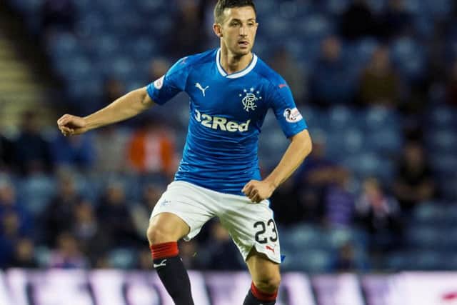 Jason Holt has taken his chance in the Rangers midfield after recovering from injury. Picture: Craig Williamson/SNS