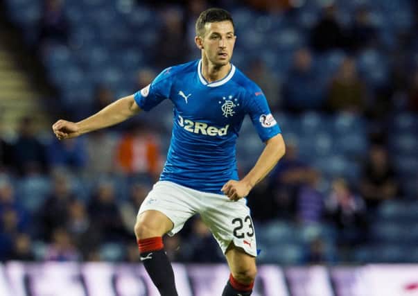 Jason Holt has taken his chance in the Rangers midfield after recovering from injury. Picture: Craig Williamson/SNS