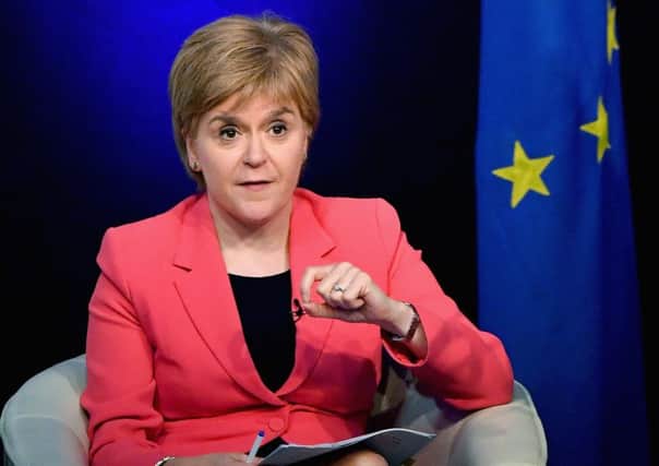 EDINBURGH, SCOTLAND - AUGUST 17:  First Minister of Scotland Nicola Sturgeon .  (Photo by Jeff J Mitchell/Getty Images)
