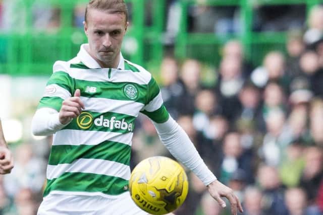 Celtic's Leigh Griffiths is unlikely to be play against Barcelona. Picture: Jeff Holmes/PA Wire.