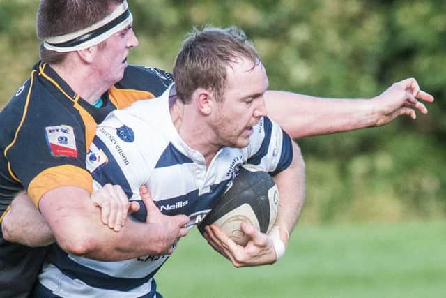 Hamish Bain  gave Currie the lead. Picture: Ian Georgeson