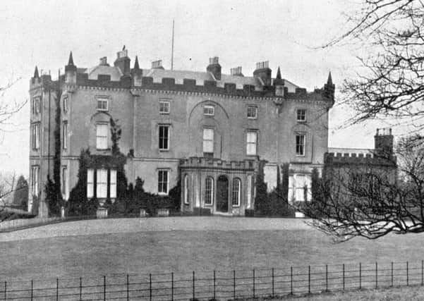 Caldwell House, circa 1910. The Grade A-listed building is now in ruins. Picture: Wikicommons