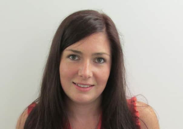 Andrea Gunner joins building surveyor Malcolm Hollis in Glasgow. Picture: Contributed