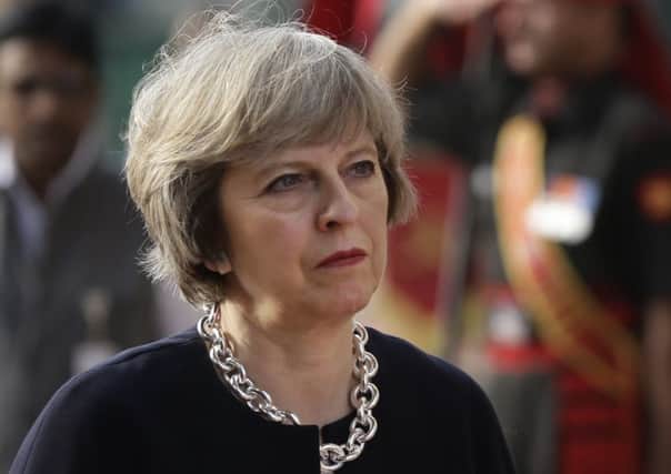 Theresa May. Picture: AP