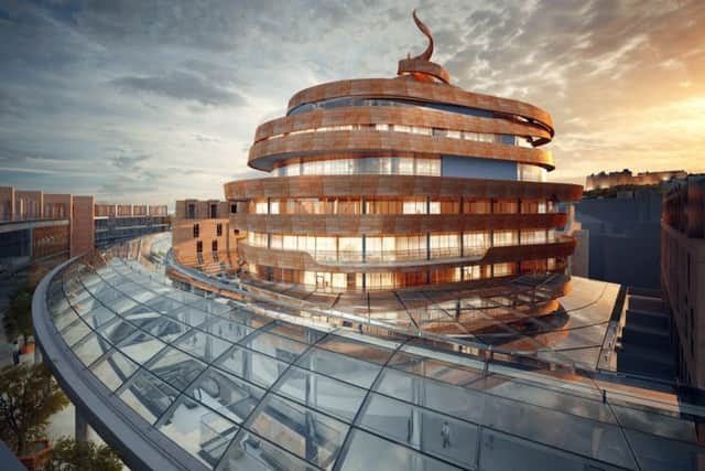 An artist's impression of the W Hotels venue planned for Edinburgh's St James Quarter development. Picture: Laing O'Rourke