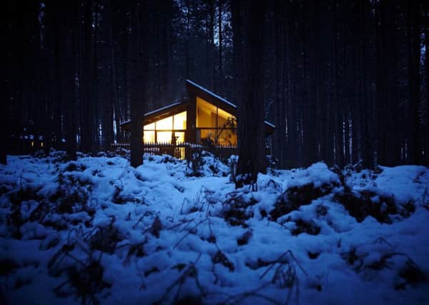 Enjoy staying in a luxury cabin in a highland forest. Picture: www.forestholidays.co.uk
