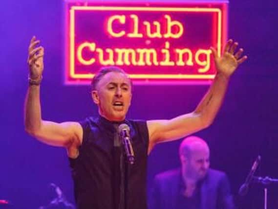 Alan Cumming will be hosting a masterclass in Glasgow this month.