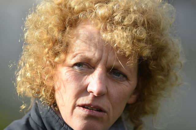 Lucinda Russell saddles Orioninverness in the ROA/Racing Post Owners Jackpot Novices Handicap Chase at Ayr. Picture: Alan Crowhurst/Getty Images