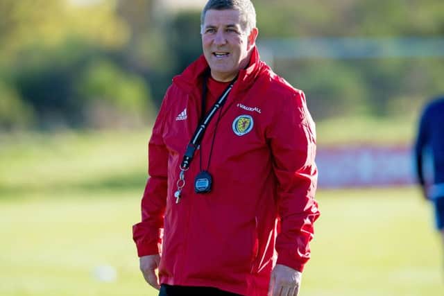 Scotland assistant manager Mark McGhee says scoring against England was the highlight of his career. Picture: SNS
