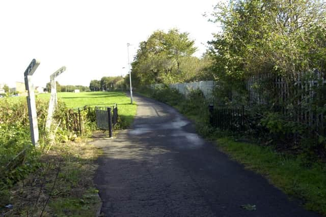 Innocent railway walk at Niddrie. Picture: Julie Bull/TSPL