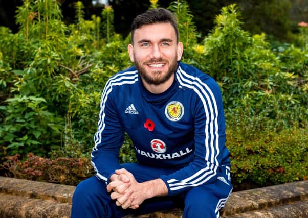 Scotland's Robert Snodgrass admits he supports anyone against England. Picture: Ross Parker/SNS