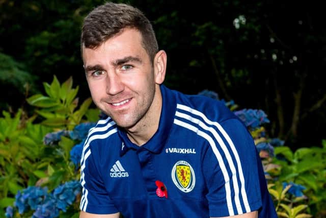 James McArthur wants to wear a poppy 'out of respect' in Scotland's clash with England on Friday. Pic: SNS