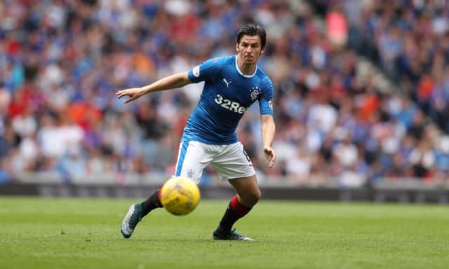 Ex-Rangers midfielder Joey Barton has defended the new Hearts boss. Picture: Getty