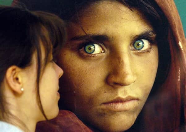 Steve McCurry's award winning photograph.