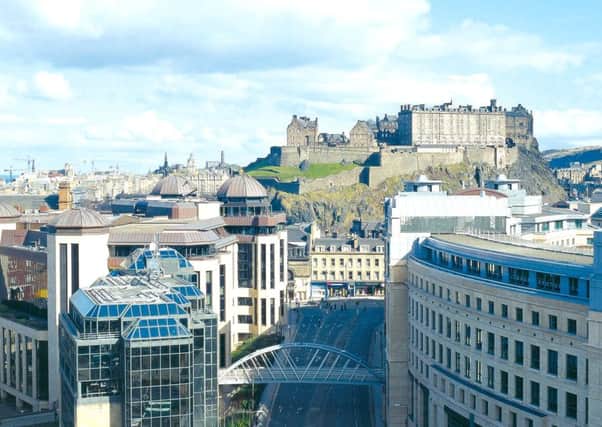 Edinburgh's finance sector is seeing big pay rises for risk managers and accountants. Picture: Contributed