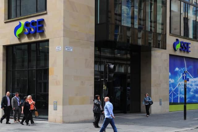 SSE announced the share buyback as it posted a slide in half-year profits. Picture: Robert Perry