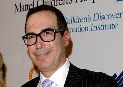 Steven Mnuchin is in pole position to take the Finance role. Picture: Getty Images