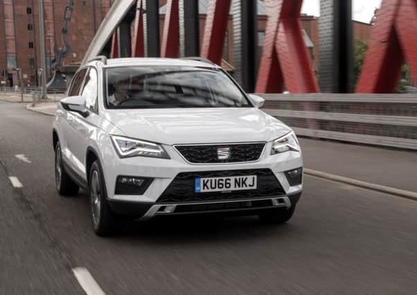 The SEAT Ateca comes with lots of useful features on the S grade and a purchase plan of £299 a month for the £17,990 entry model