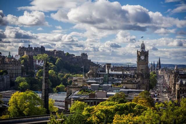 View of Edinburgh taken from Calton Hill. Picture: Scott Taylor