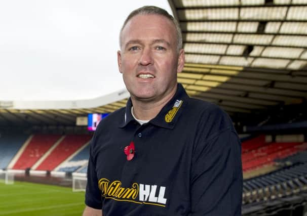 Former Scotland midfielder Paul Lambert, pictured at Hampden this week, was denied the chance to face England by concussion.  Picture: Paul Devlin/SNS Group
