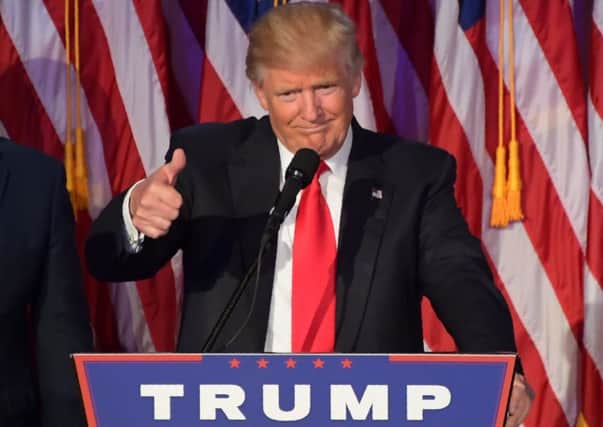 Donald Trump emerged victorious in the 2016 presidential election. Picture: AFP
