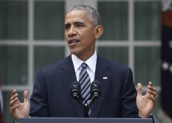 President Barack Obama has called for a close working relationship between European governments and Donald Trump