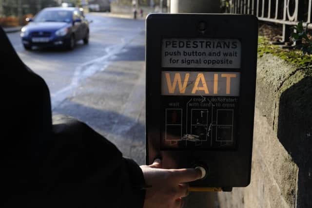 The device allows users to activate crossings with their phones. Picture: TSPL