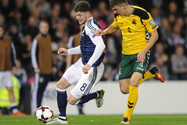 Oliver Burke has the pace to upset England, says Wolves new boss Paul Lambert. Picture: Michael Gillen