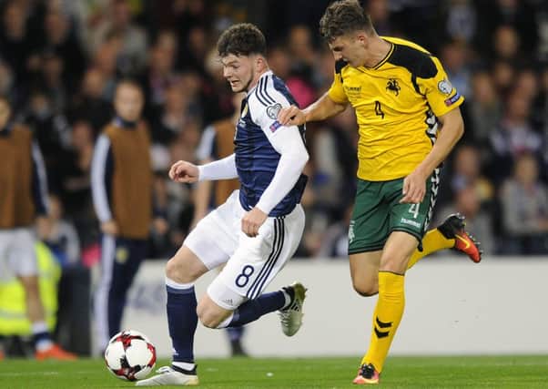 Oliver Burke  has the pace to upset England, says Wolves new boss Paul Lambert. Picture: Michael Gillen