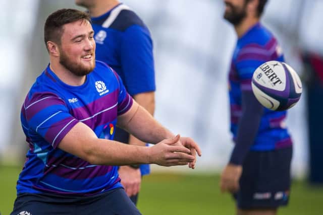 Zander Fagerson will make his first start for Scotland against Australia. Picture: SNS