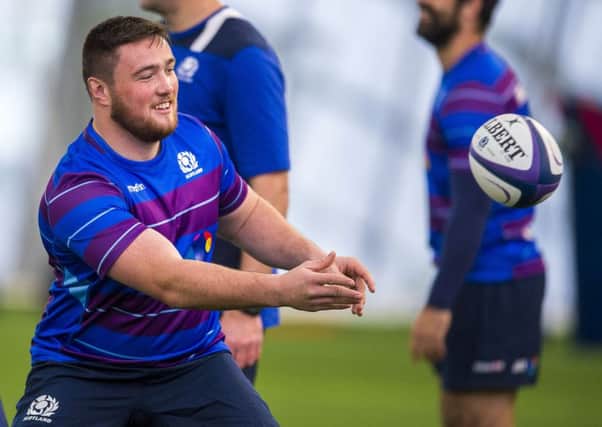 Zander Fagerson will make his first start for Scotland against Australia. Picture: SNS