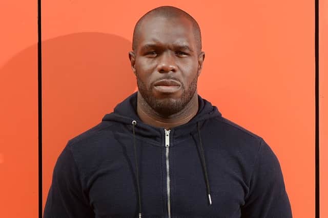 Christian Nade has left Stranraer via mutual consent. Picture: Neil Hanna