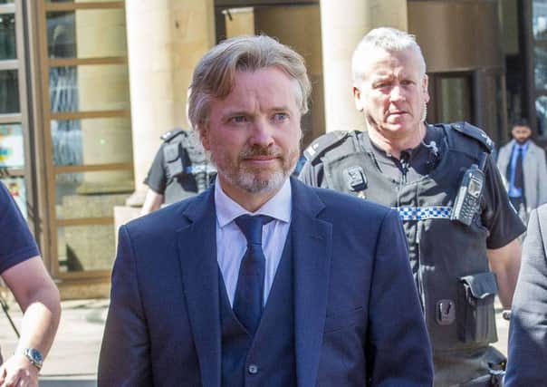 Craig Whyte leaves Glasgow's High Court after a preliminary hearing