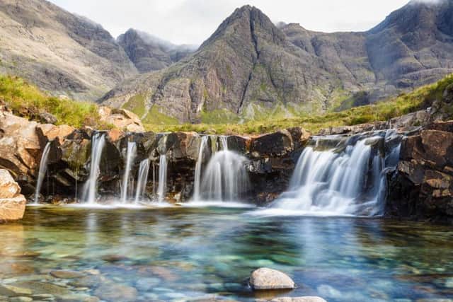 The beautiful Fairy Pools of Skye feature in 25 places in Scotland that are straight out of a fantasy novel. Picture: Flickr