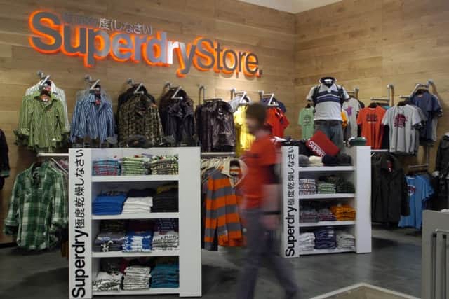 The Superdry owner said sales had benefited from sterling's weakness. Picture: Greg Macvean