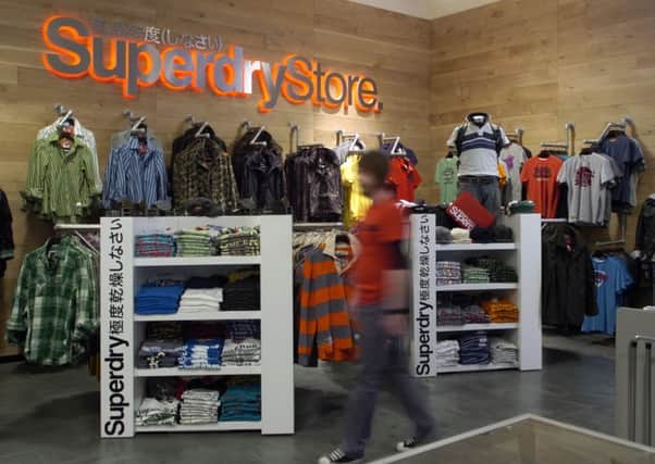 The Superdry owner said sales had benefited from sterling's weakness. Picture: Greg Macvean