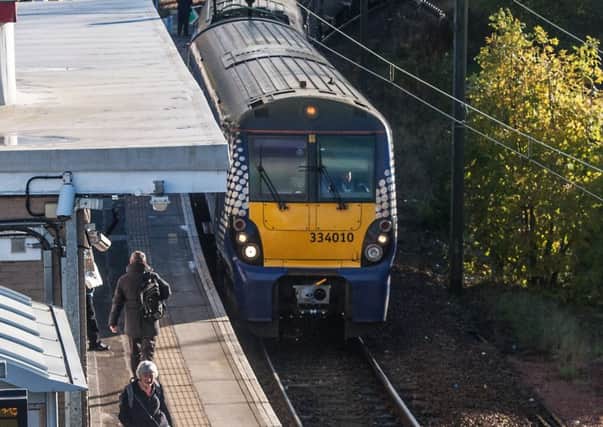 ScotRail said leaf mulch and 'excessive moisture' increased the risk of train wheels slipping. Photograph: John Devlin