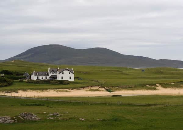 Borve Lodge is attempting to attract 'storm tourists' to Harris. Picture: Jane Barlow