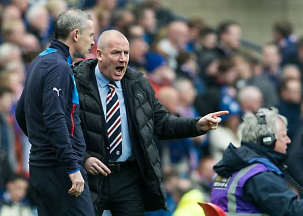 Mark Warburton and his side will meet RB Leipzig in a glamour friendly this January. Picture: John Devlin