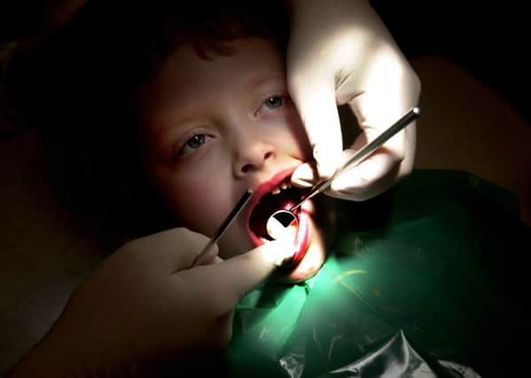 Dental health of the youngest school pupils in Scotland has improved but continues to fall behind rates in England and Norway. PIC Esme Allen/TSPL