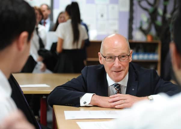 Education Secretary John Swinney. Picture: John Devlin