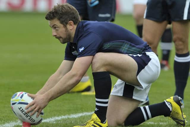 Greig Laidlaw's accuracy with the boot could be crucial for Scotland against Australia. Picture Ian Rutherford