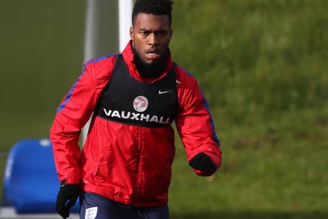 Daniel Sturridge will lead the England attack against Scotland at Wembley. Picture: Nick Potts/PA Wire