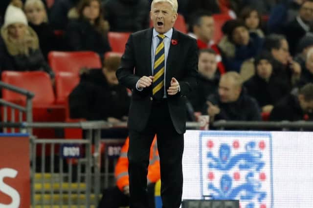 Scotland coach Gordon Strachan said his chief concern was the welfare of his players. Picture: Frank Augstein/AP